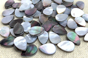 Mother of Pearl Tear Drop Beads
