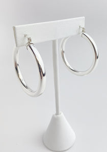Sterling Silver Hoop Earrings