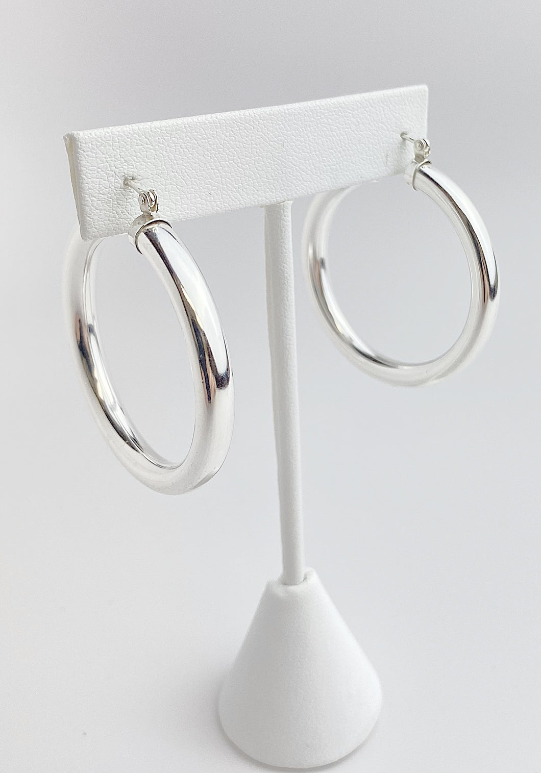 Sterling Silver Hoop Earrings