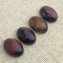 Red Tiger Eye Oval Cabochon