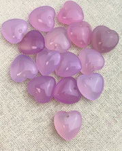 Rose Quartz Heart Charm Sku#M2196