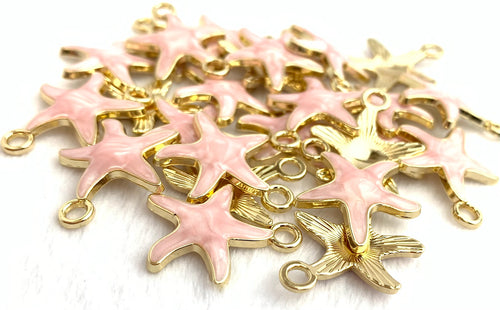 Gold Plated Starfish Charm