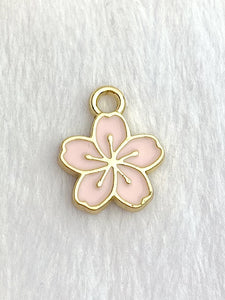 Gold Plated Flower Charm Sku#M3102