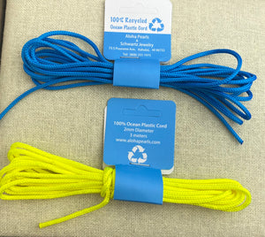 100% Recycled Ocean Plastic Cord 2mm