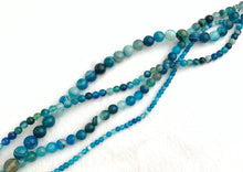 Blue Agate Dyed Bead Strand Sku#M2708
