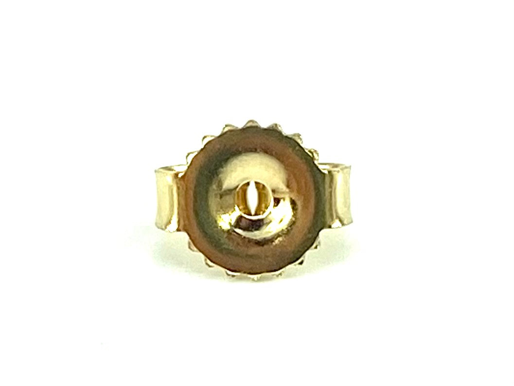 14K Solid Gold Ear Nut Medium, Sku#11-27-1809
