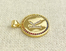 Gold Plated “K” Initial Pendant