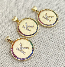 Gold Plated “K” Initial Pendant