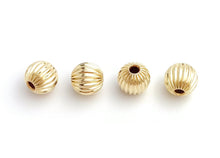 6mm Straight Corrugated Bead