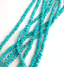 Turquoise Strands 3-3.9mm