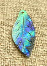 Abalone Leaf Charm