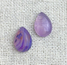 Purple Banded Agate Cabochon