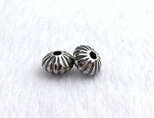 Corrugated Saucer Bead w/1.5mm Hole