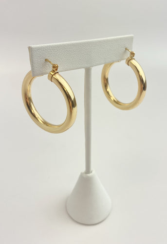 14k Gold Filled Hoop Earrings