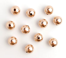 14k Rose Gold Filled 10mm Bead