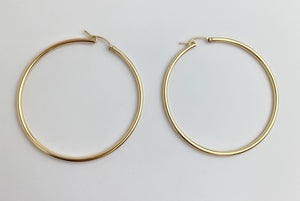 14k Gold Filled Hoop Earrings