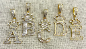 Gold Plated “K” Initial Pendant
