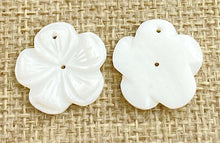 Mother of Pearl Flower Charm Sku#M66