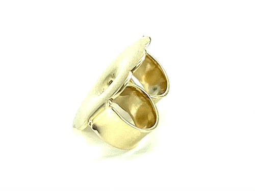 14K Solid Gold Earnut FP Jumbo Sku#11/27/20