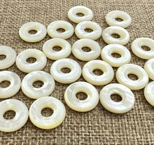 Mother of Pearl Donut Beads Sku#M603