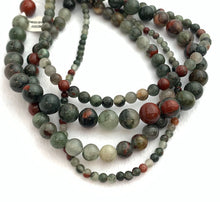 African Bloodstone Bead Strand
