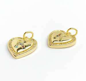 Gold Plated “K” Initial Charm
