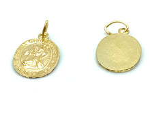 14KGF Saint Christopher Charm , Sku#1732-C