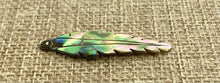 Abalone Feather Charm