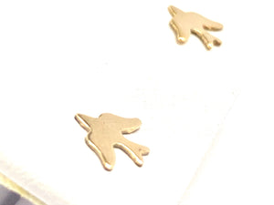 14KGF Bird Studs , Sku#294.020-4