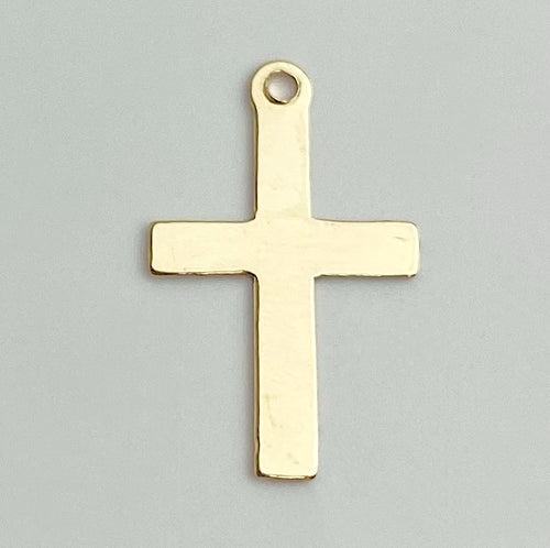 14k Gold Filled Cross Charm