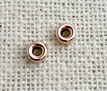 Rose Gold Filled Rondelle 4.0x2.1mm (1.2mm Hole)