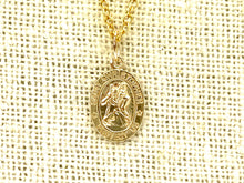 14KGF Saint Christopher Charm , Sku#1732-C