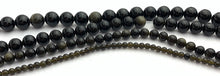 Golden Obsidian Bead Strand