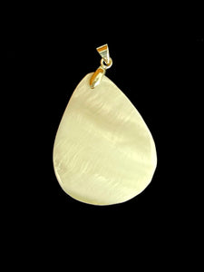 Abalone Teardrop Pendant, Sku#876