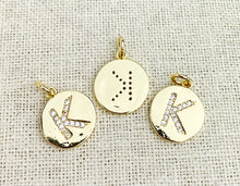 Gold Plated “K” Initial Charm