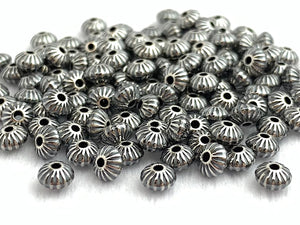 Corrugated Saucer Bead w/1.1mm Hole