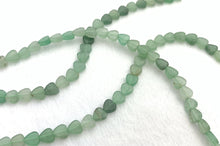 Green Aventurine Heart Bear Strand Sku#M2831
