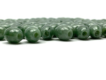 Natural turtle green jade bead, SKU# 1004