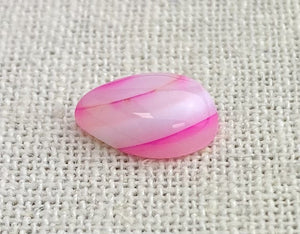 Rose Banded Agate Cabochon