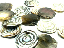 Mother Of Pearl Rose Shell, Mother Of Pearl Bead, Sku#M188