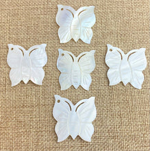 Mother of Pearl Butterfly Charm