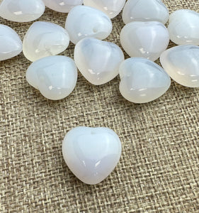 Quartz Heart Charm Sku#M2197
