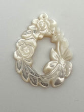 Mother Of Pearl Flower Drop, Sku#M2266