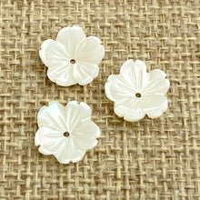 Mother of Pearl Flower Charm Sku#M73
