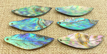Abalone Leaf Charm
