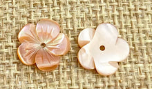 Mother of Pearl Flower Charm