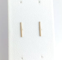 14k Gold Filled Bar Post Earring