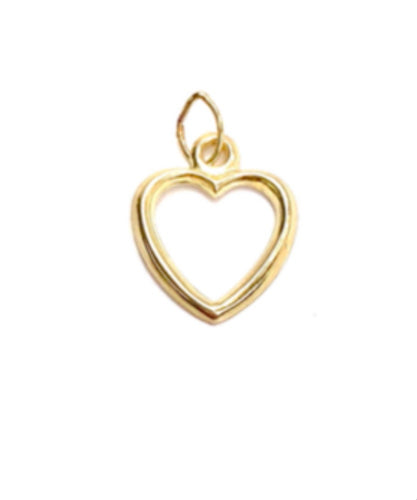 14KGF Heart Charm 2264-C
