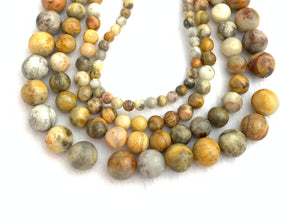 Crazy Lace Jasper Bead Strand Sku#M2909