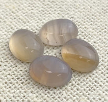 Gray Agate Oval Cabochon